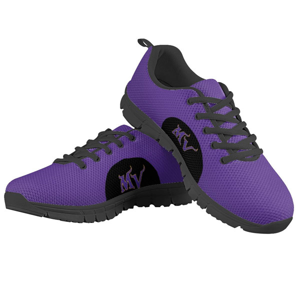 Women's Minnesota Vikings AQ Running NFL Shoes 015