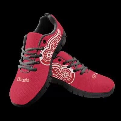 Men's Detroit Red Wings AQ Running NFL Shoes 002