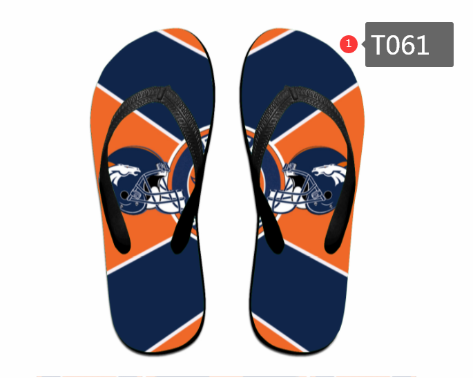 All Sizes Denver Broncos Flip Flops T061(Pls check description for details)