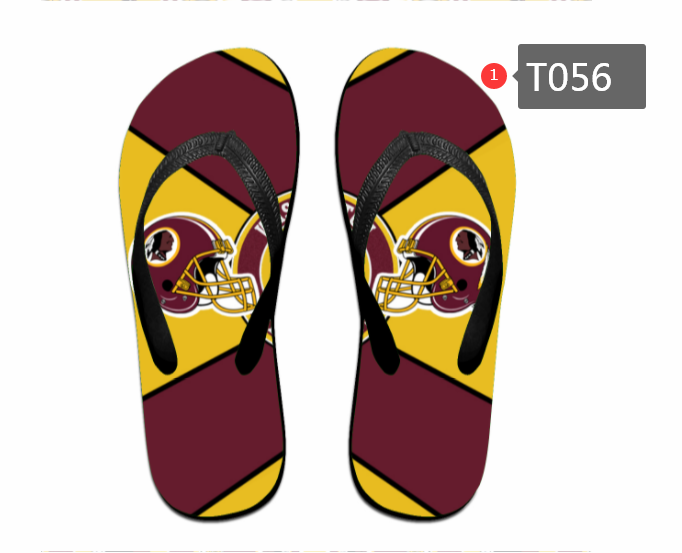 All Sizes Washington Redskins Flip Flops T056(Pls check description for details)