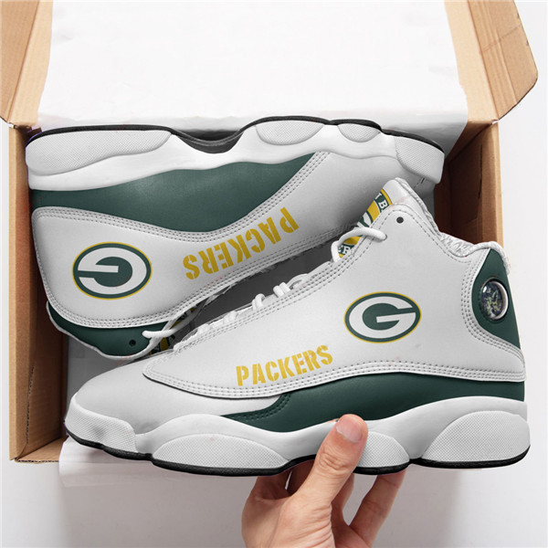 Women's Green Bay Packers Limited Edition JD13 Sneakers 001