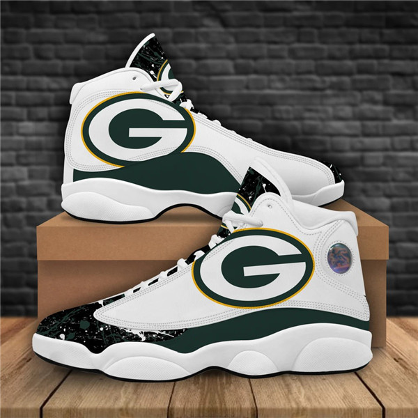 Men's Green Bay Packers Limited Edition JD13 Sneakers 002