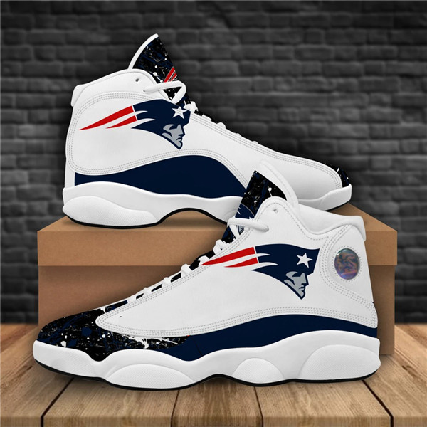 Men's New England Patriots Limited Edition JD13 Sneakers 001