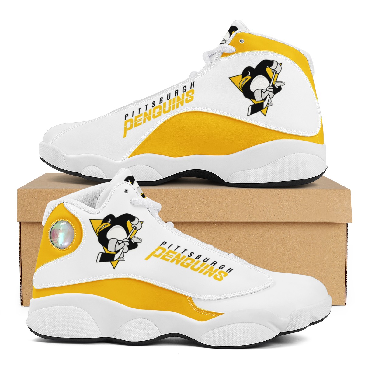 Women's Pittsburgh Penguins Limited Edition JD13 Sneakers 001