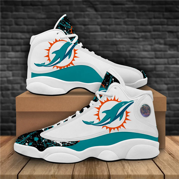 Men's Miami Dolphins Limited Edition JD13 Sneakers 001
