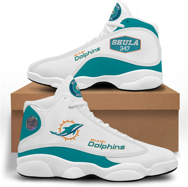 Women's Miami Dolphins Limited Edition JD13 Sneakers 004