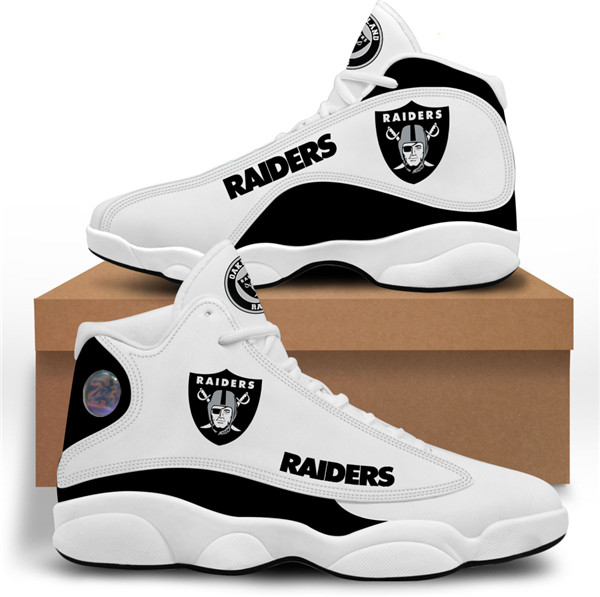 Men's Las Vegas Raiders Limited Edition JD13 Sneakers 004