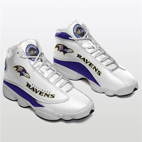 Women's Baltimore Ravens Limited Edition JD13 Sneakers 001