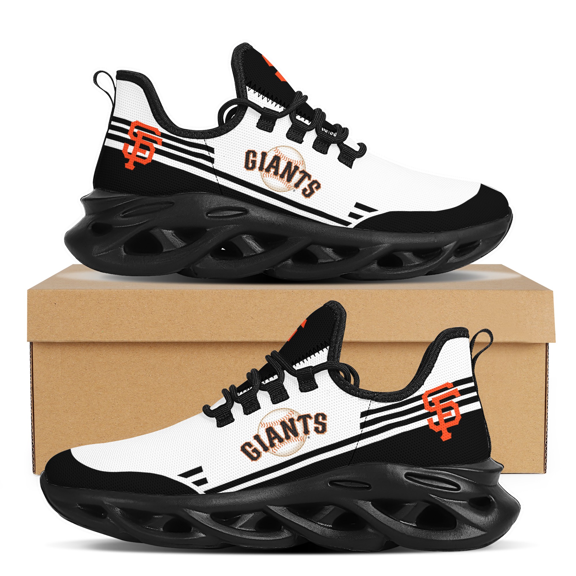 Men's San Francisco Giants Flex Control Sneakers 001