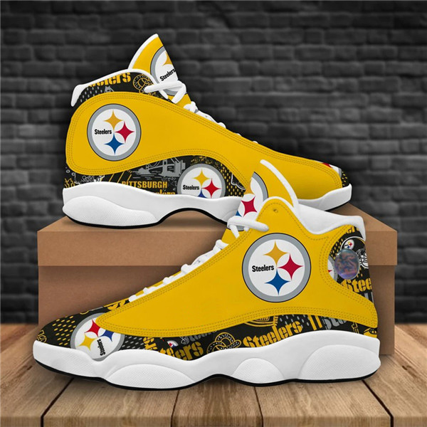 Women's Pittsburgh Steelers Limited Edition JD13 Sneakers 001