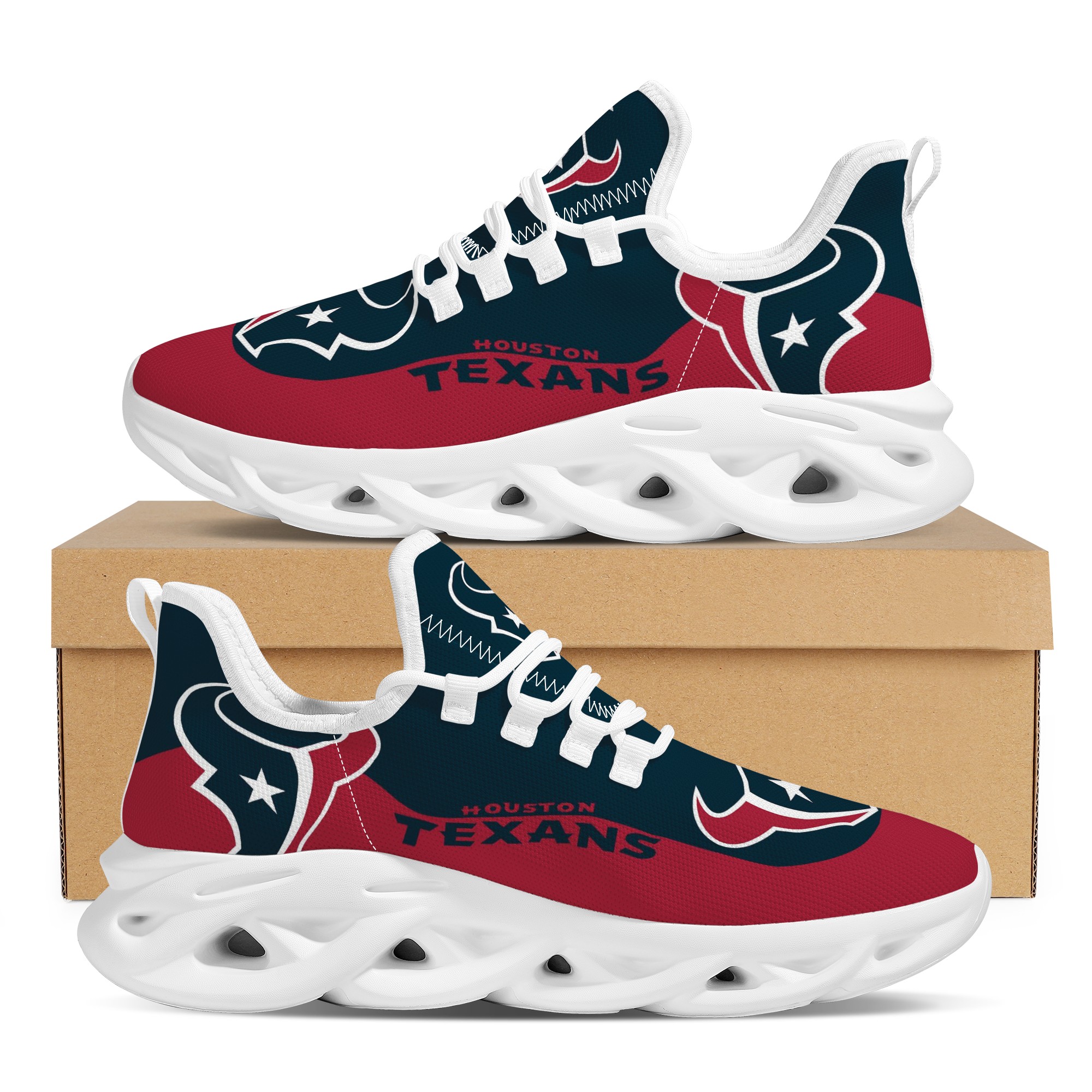 Women's Houston Texans Flex Control Sneakers 002