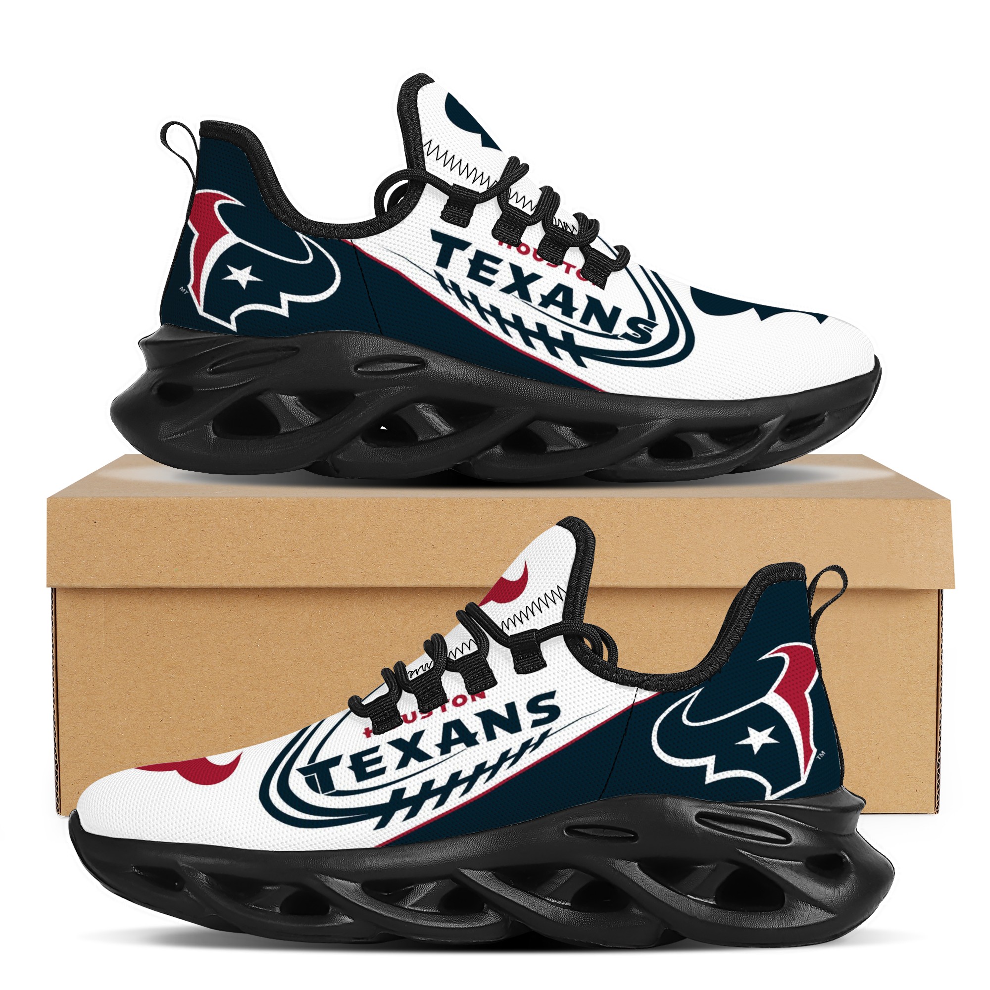 Men's Houston Texans Flex Control Sneakers 005
