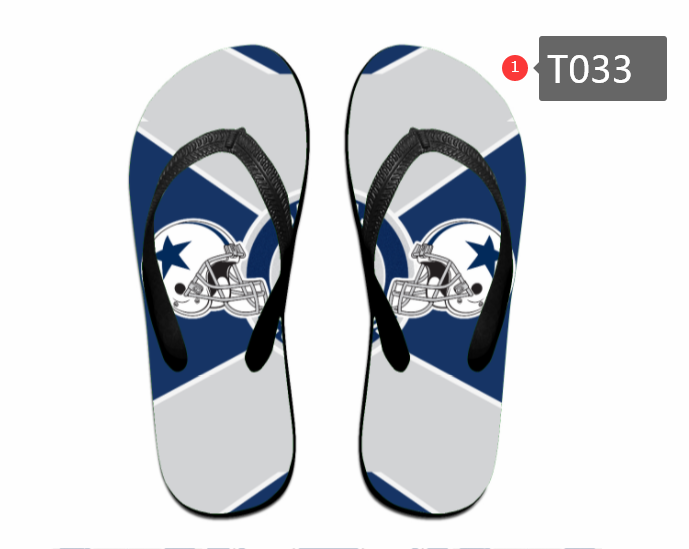All Sizes Dallas Cowboys Flip Flops T033(Pls check description for details)