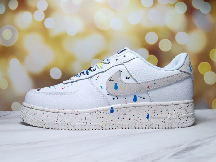 Women's Air Force 1 White Shoes 0124
