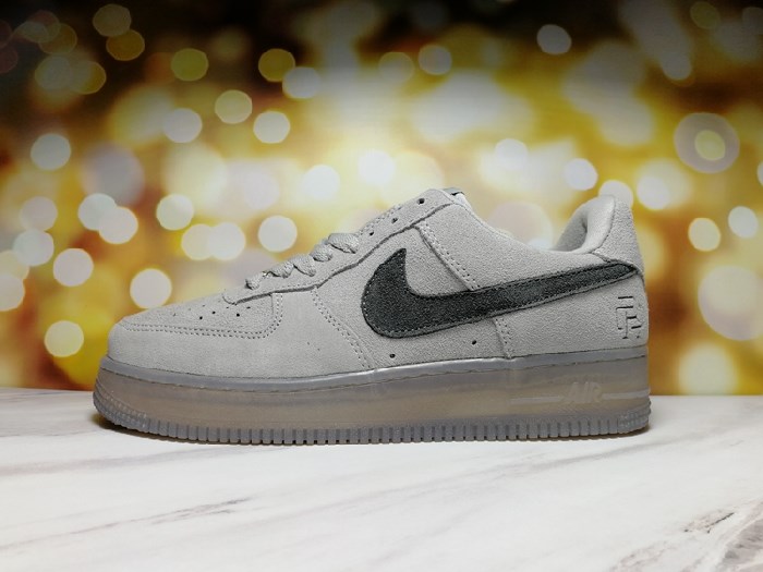 Women's Air Force 1 Grey Shoes 0200