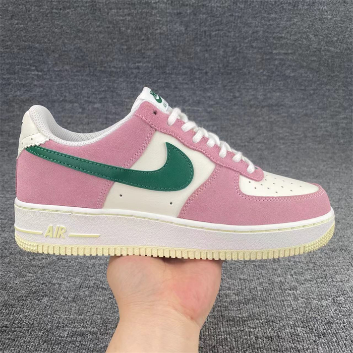Women's Air Force 1 Pink/White Shoes Top 0255