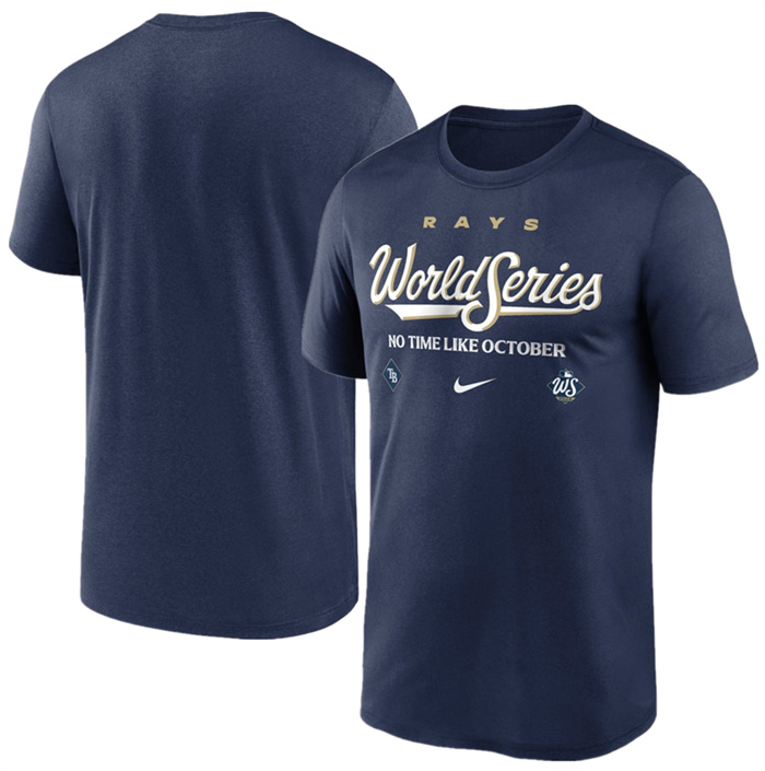 Men's Tampa Bay Rays Navy 2026 World Series Collection Legend Dri-FIT T-Shirt