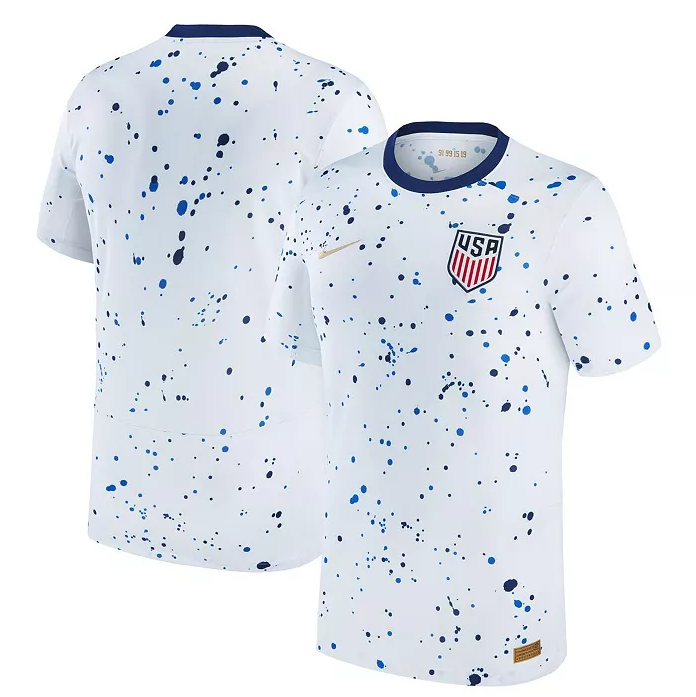 Men's United States White 2023 Home Jersey Men's United States White 2023 Home Jersey