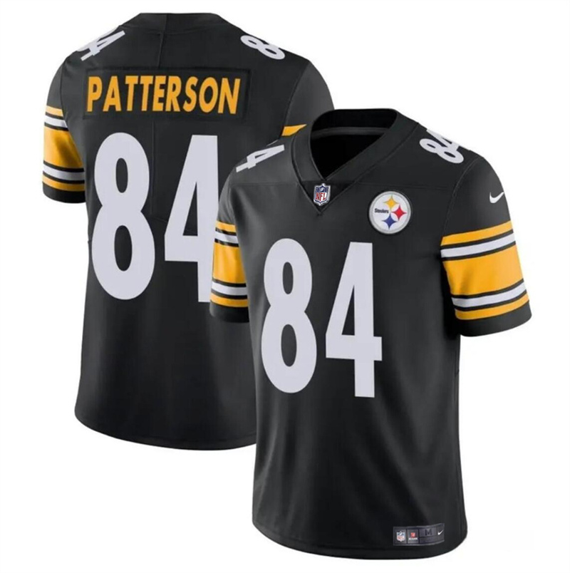 Youth Pittsburgh Steelers #84 Cordarrelle Patterson Black Vapor Untouchable Limited Stitched Football Jersey