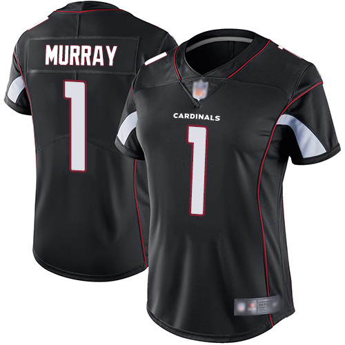 Nike Cardinals #1 Kyler Murray Black Alternate Women's Stitched NFL Vapor Untouchable Limited Jersey