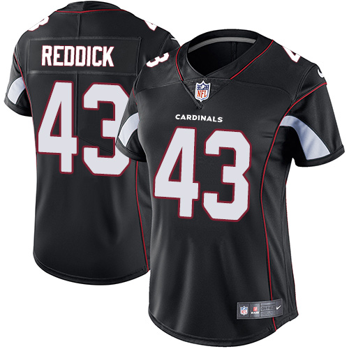 Nike Cardinals #43 Haason Reddick Black Alternate Women's Stitched NFL Vapor Untouchable Limited Jersey