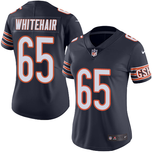 Nike Bears #65 Cody Whitehair Navy Blue Team Color Women's Stitched NFL Vapor Untouchable Limited Jersey