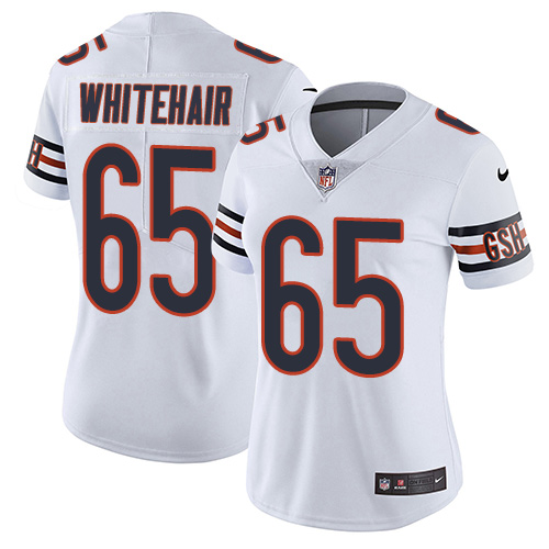 Nike Bears #65 Cody Whitehair White Women's Stitched NFL Vapor Untouchable Limited Jersey