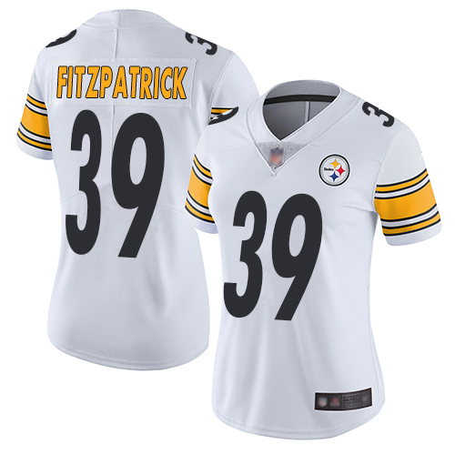 Nike Steelers #39 Minkah Fitzpatrick White Women's Stitched NFL Vapor Untouchable Limited Jersey