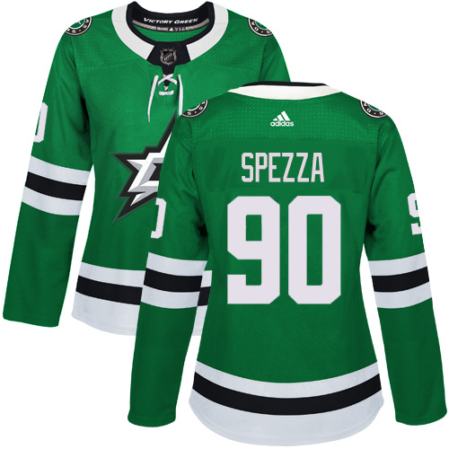 Adidas Stars #90 Jason Spezza Green Home Authentic Women's Stitched NHL Jersey