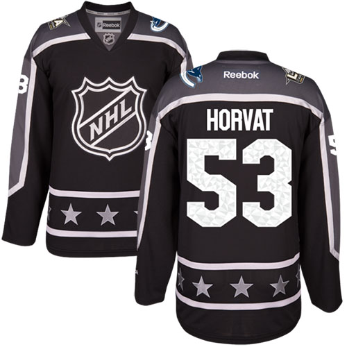 Canucks #53 Bo Horvat Black 2017 All-Star Pacific Division Women's Stitched NHL Jersey