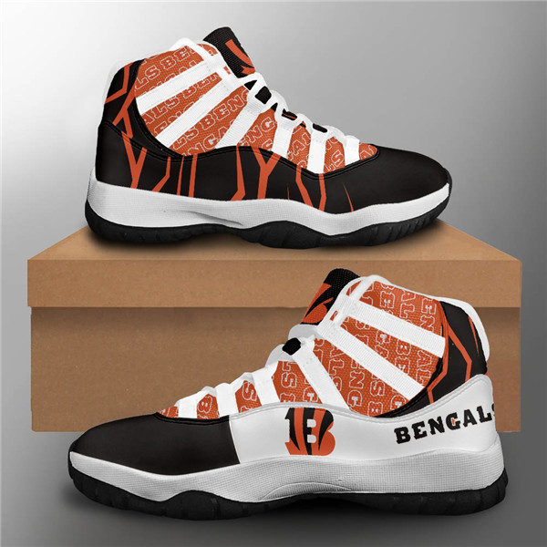 Women's Cincinnati Bengals Air Jordan 11 Sneakers 3002