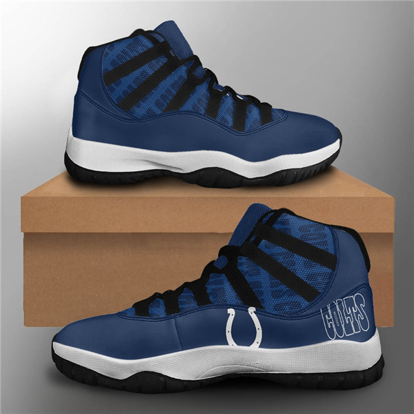 Women's Indianapolis Colts Air Jordan 11 Sneakers 3001