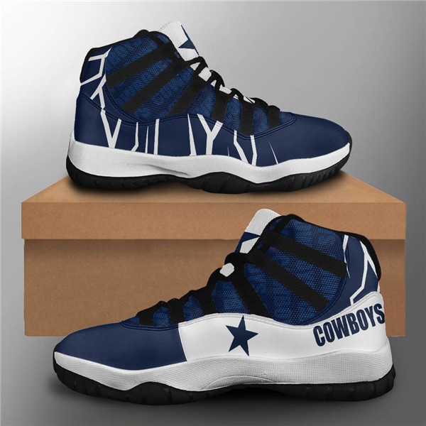 Women's Dallas Cowboys Air Jordan 11 Sneakers 3001
