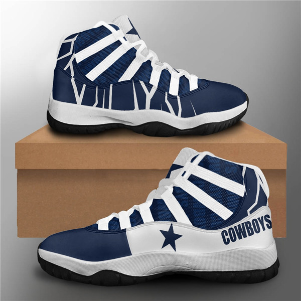 Women's Dallas Cowboys Air Jordan 11 Sneakers 3002