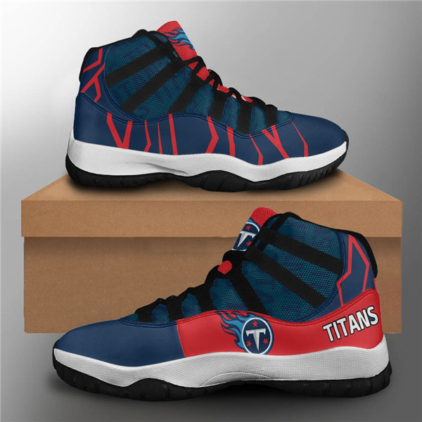 Men's Tennessee Titans Air Jordan 11 Sneakers 2002