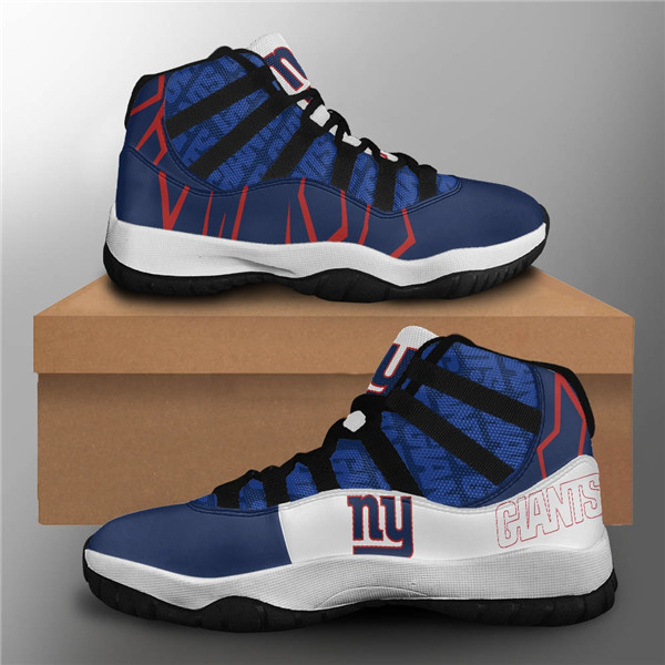 Men's New York Giants Air Jordan 11 Sneakers 2001