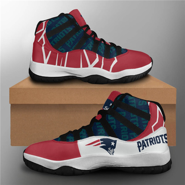 Women's New England Patriots Air Jordan 11 Sneakers 3002
