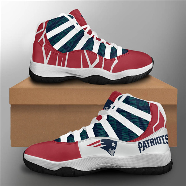 Women's New England Patriots Air Jordan 11 Sneakers 3001