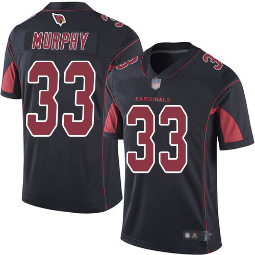 Nike Cardinals #33 Byron Murphy Black Youth Stitched NFL Limited Rush Jersey
