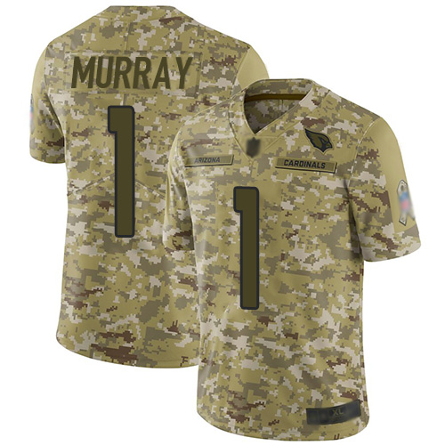 Nike Cardinals #1 Kyler Murray Camo Youth Stitched NFL Limited 2018 Salute to Service Jersey Nike Cardinals #1 Kyler Murray Camo Youth Stitched NFL Limited 2018 Salute to Service Jersey