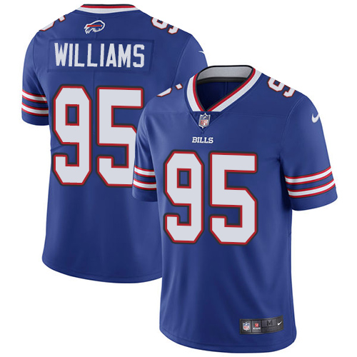 Nike Bills #95 Kyle Williams Royal Blue Team Color Youth Stitched NFL Vapor Untouchable Limited Jersey