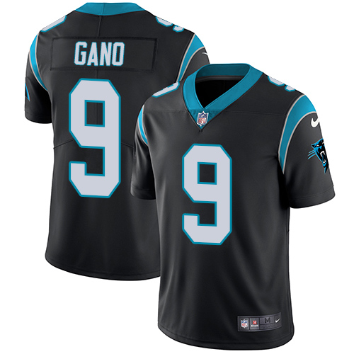 Nike Panthers #9 Graham Gano Black Team Color Youth Stitched NFL Vapor Untouchable Limited Jersey