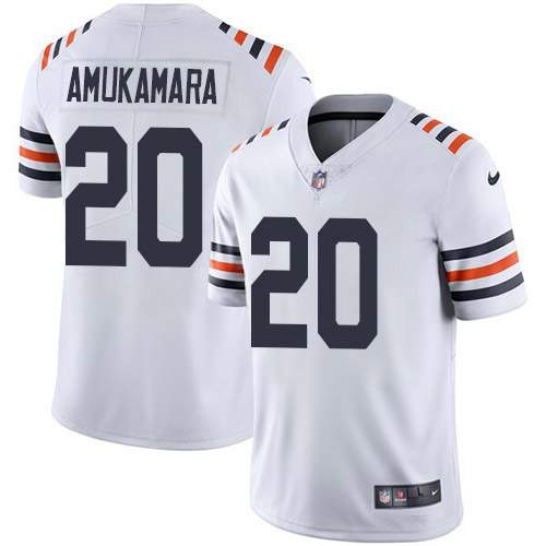 Nike Bears #20 Prince Amukamara White Youth 2019 Alternate Classic Stitched NFL Vapor Untouchable Limited Jersey