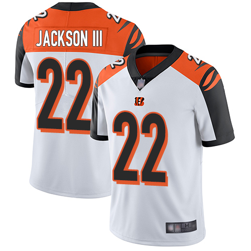 Nike Bengals #22 William Jackson III White Youth Stitched NFL Vapor Untouchable Limited Jersey