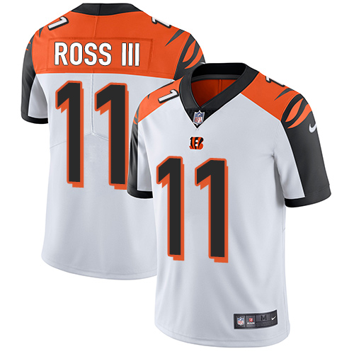 Nike Bengals #11 John Ross III White Youth Stitched NFL Vapor Untouchable Limited Jersey