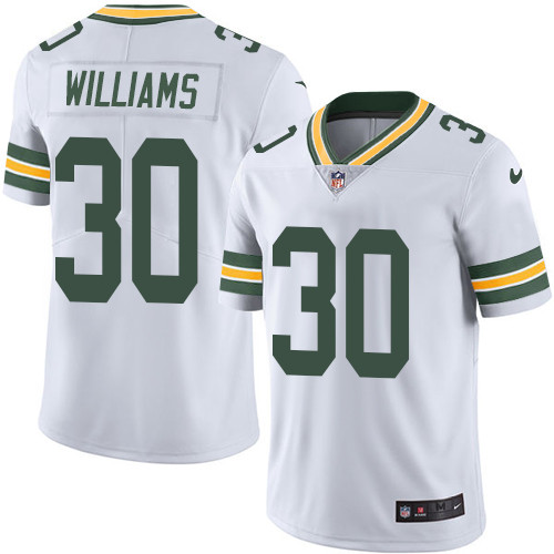 Nike Packers #30 Jamaal Williams White Youth Stitched NFL Vapor Untouchable Limited Jersey Nike Packers #30 Jamaal Williams White Youth Stitched NFL Vapor Untouchable Limited Jersey