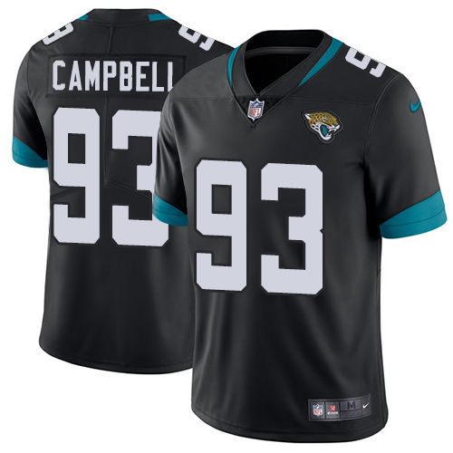 Nike Jaguars #93 Calais Campbell Black Team Color Youth Stitched NFL Vapor Untouchable Limited Jersey