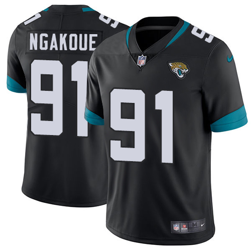 Nike Jaguars #91 Yannick Ngakoue Black Team Color Youth Stitched NFL Vapor Untouchable Limited Jersey