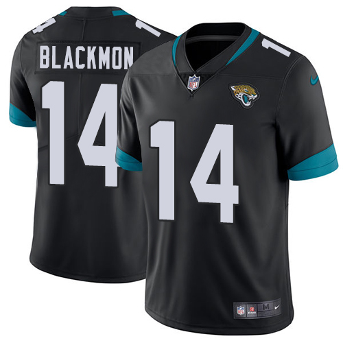 Nike Jaguars #14 Justin Blackmon Black Team Color Youth Stitched NFL Vapor Untouchable Limited Jersey