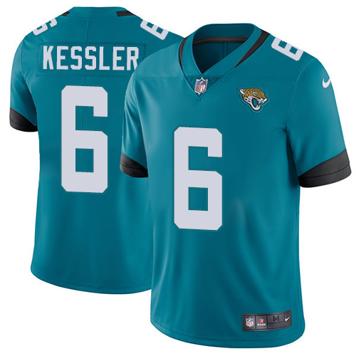 Nike Jaguars #6 Cody Kessler Teal Green Alternate Youth Stitched NFL Vapor Untouchable Limited Jersey